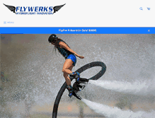 Tablet Screenshot of flywerks.com